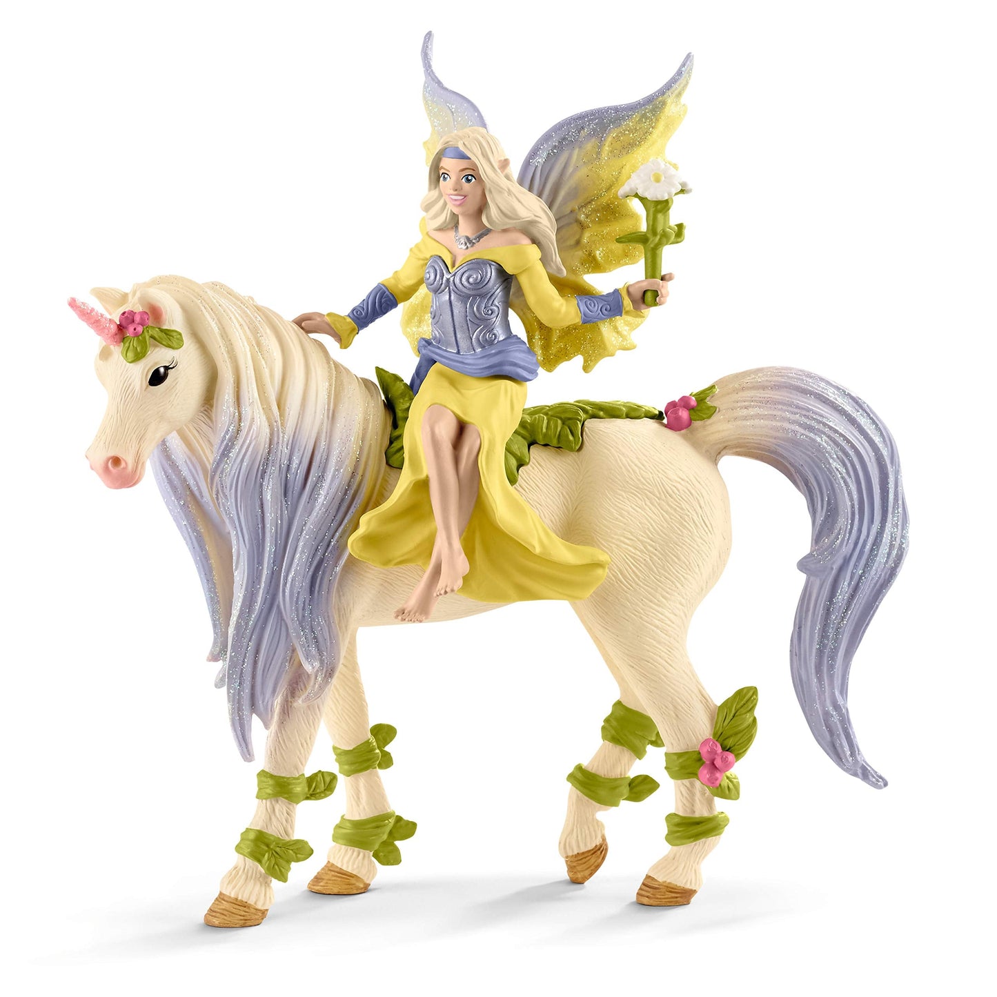 Schleich BAYALA Fairy Sera with Blossom Unicorn Playset | Enchanting Fantasy Toys