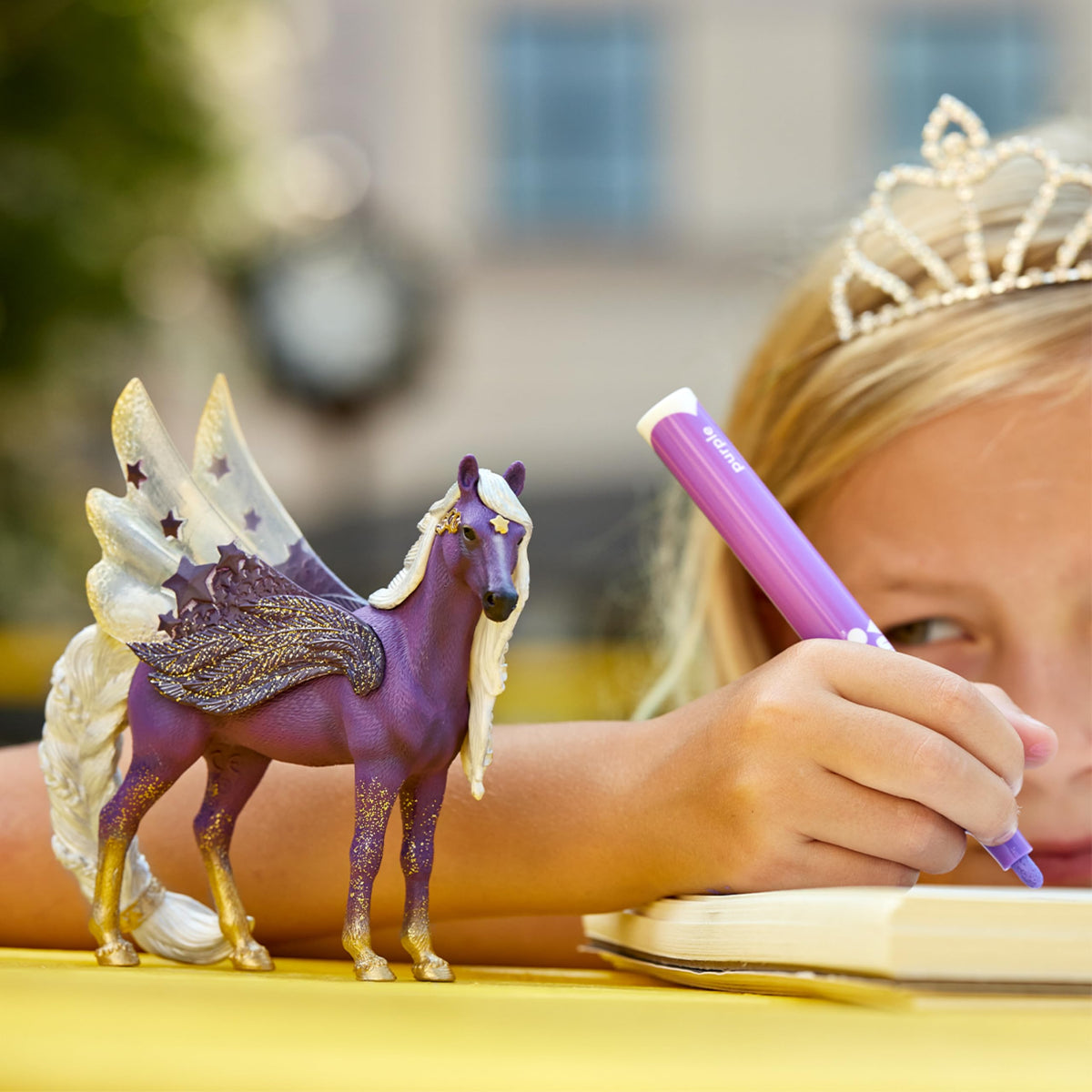 Schleich bayala Star Pegasus Mare – Unicorn Toy for Kids 5-12 | Collectible Figure
