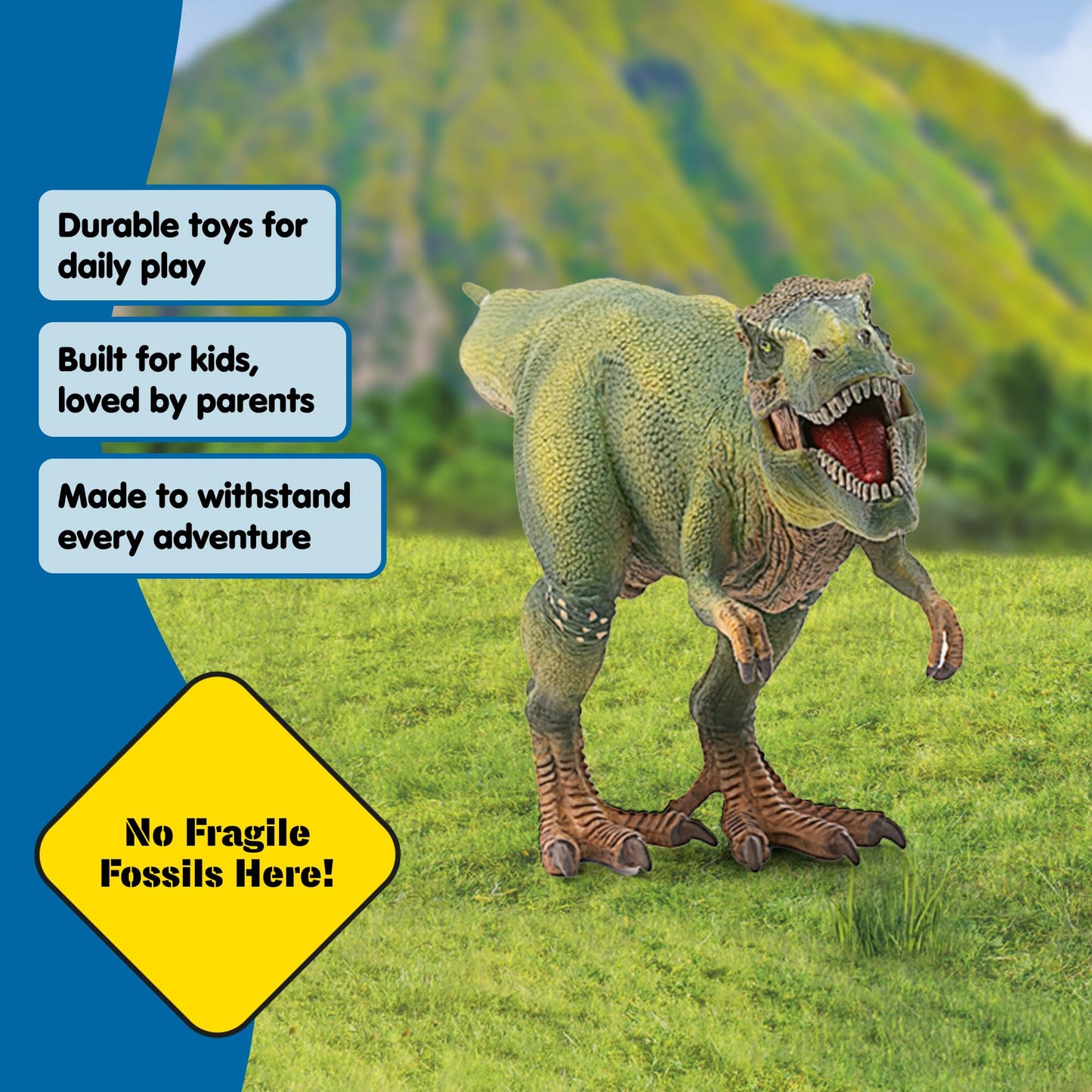 Schleich Dinosaurs T Rex 11-Inch Action Figure with Movable Jaw | Realistic Tyrannosaurus Rex Toy
