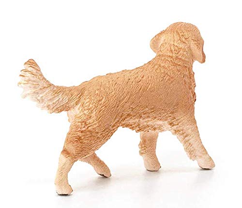 Schleich Farm World Golden Retriever Female Figurine – Realistic Farm Toy for Kids 3-8