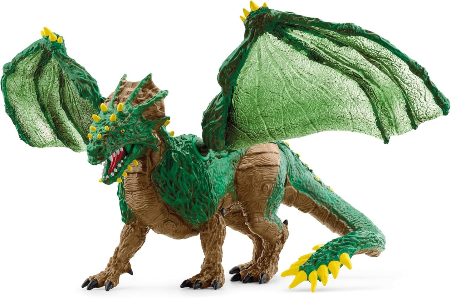 Schleich Eldrador Creatures Jungle Dragon – 11-Inch Moveable Wings Figure for Ages 7+ | 70791