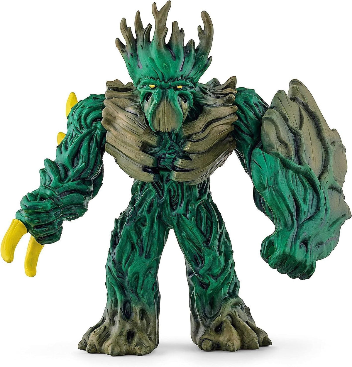 Schleich Eldrador Jungle Emperor – 6” Tree Beast with Movable Arms & Shield | 70151