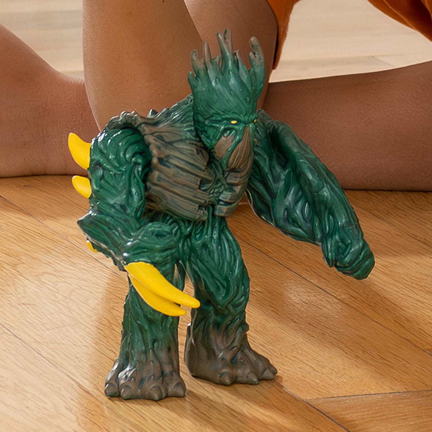 Schleich Eldrador Jungle Emperor – 6” Tree Beast with Movable Arms & Shield | 70151
