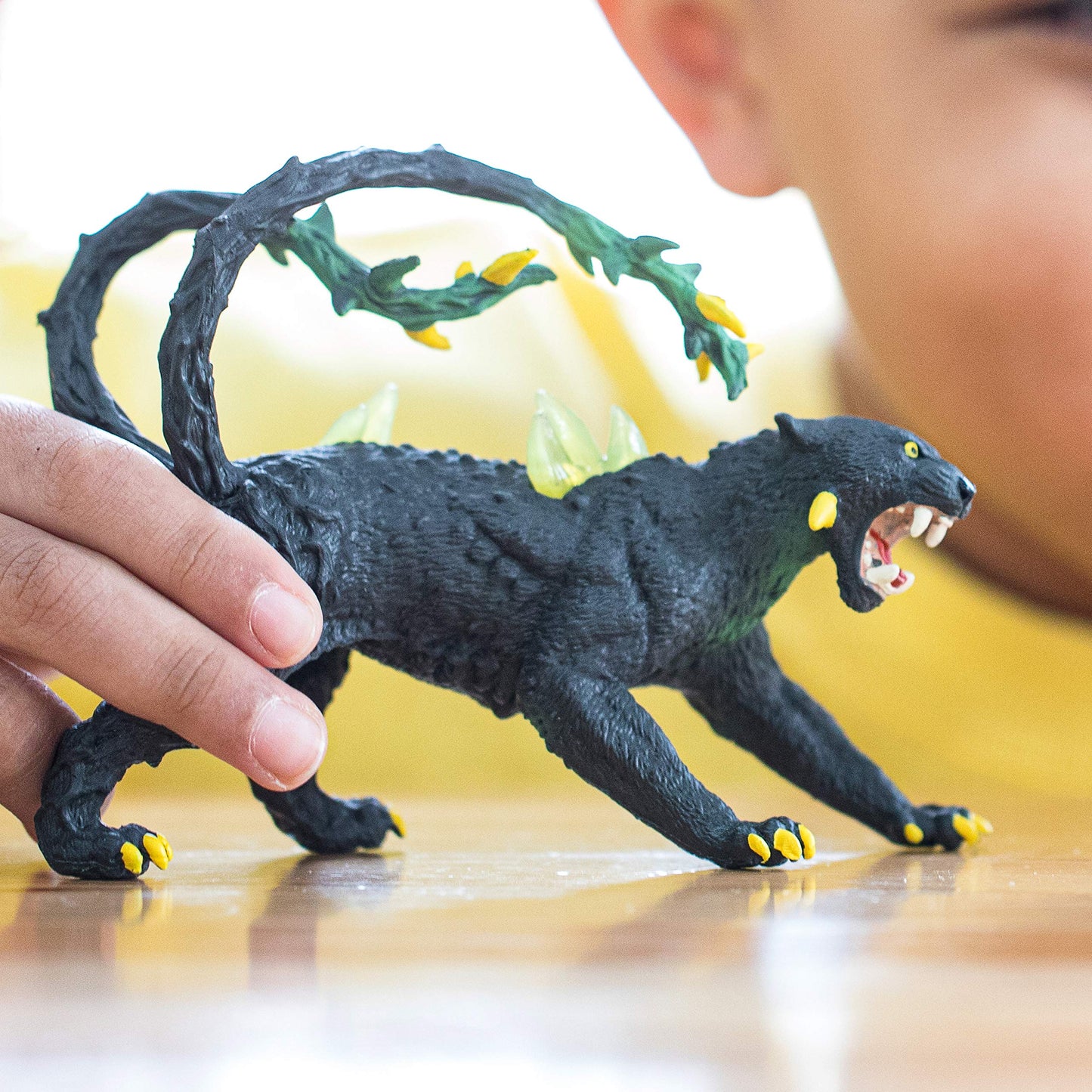 Schleich Shadow Panther – Eldrador Creatures Action Figure for Kids 7–12