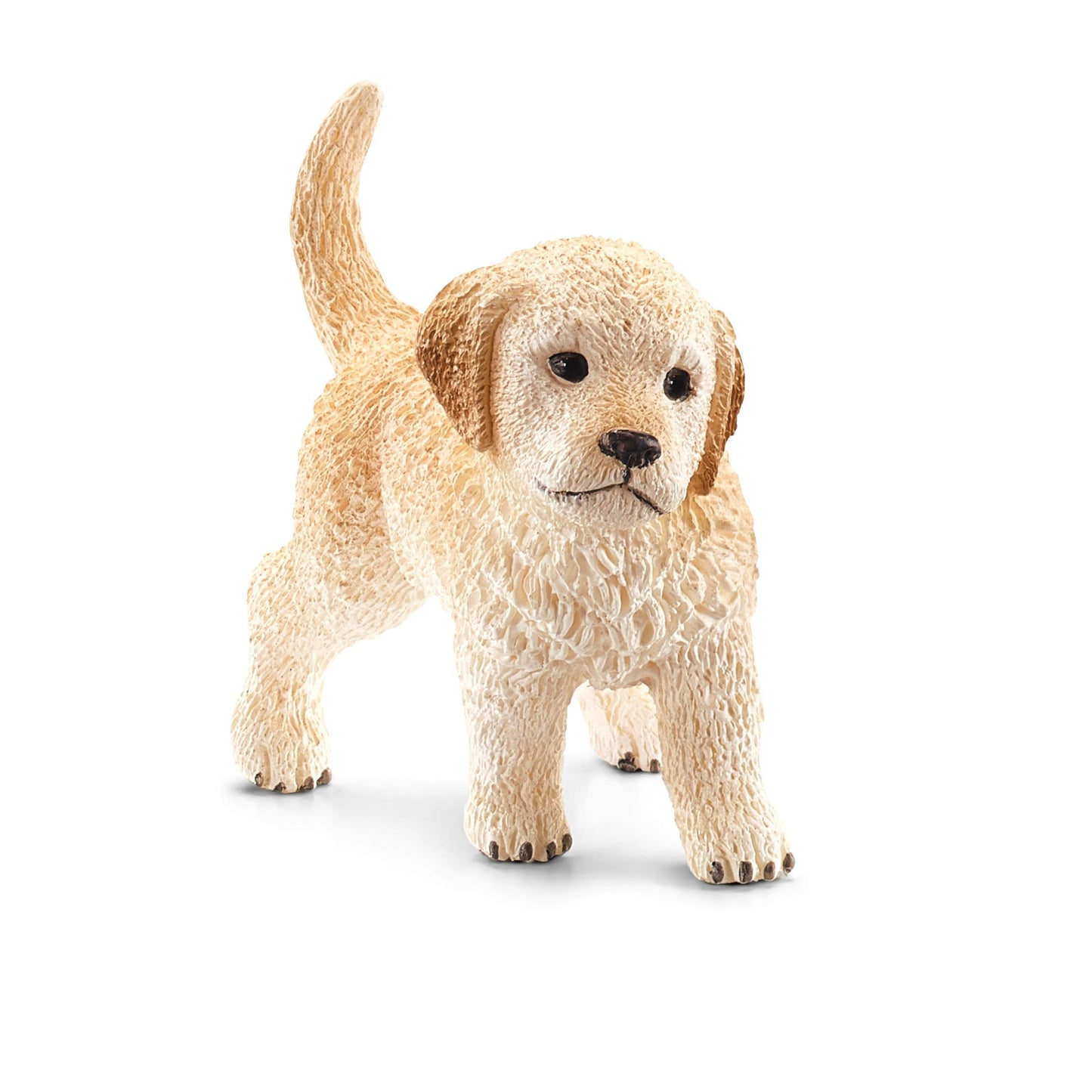 Schleich Farm World Golden Retriever Puppy Toy – Realistic Animal Figurine for Kids 3+