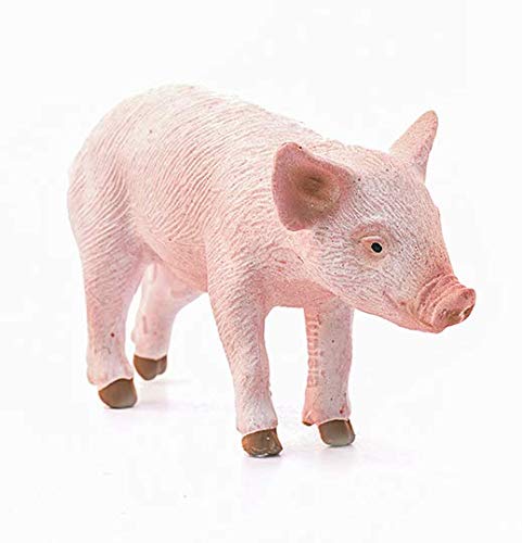 Schleich Farm World Piglet Standing – Realistic Pink Figurine for Kids 3-8
