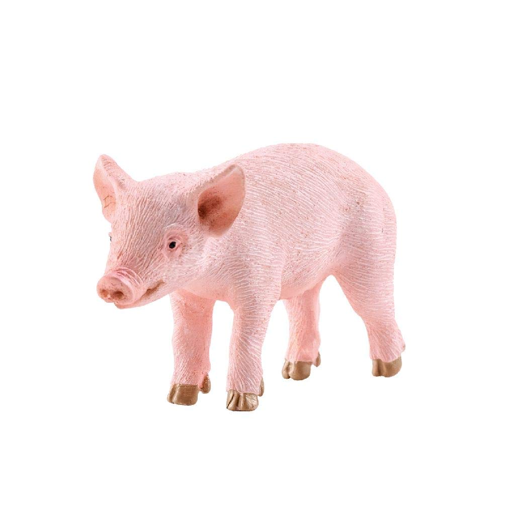 Schleich Farm World Piglet Standing – Realistic Pink Figurine for Kids 3-8