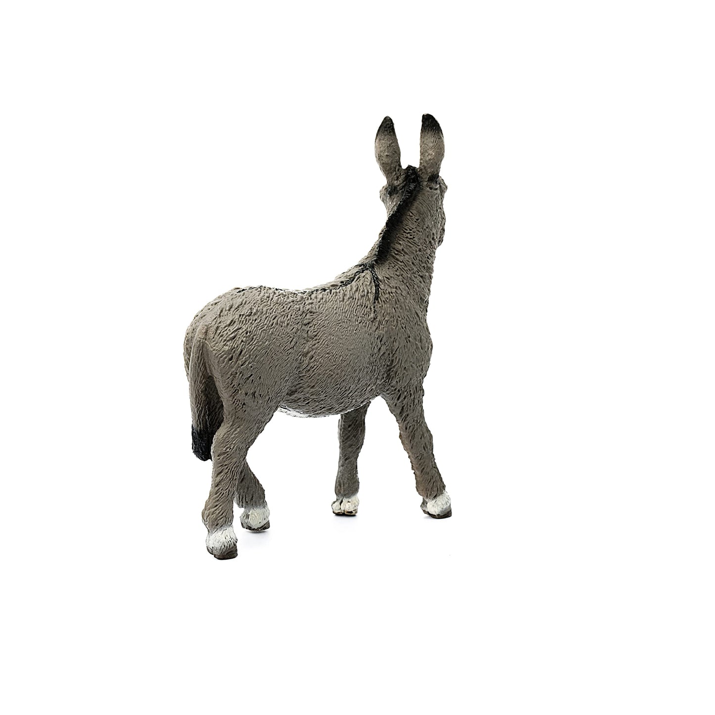 Schleich Farm World Realistic Donkey Figurine - Durable Farm Animal Toy for Imaginative Play