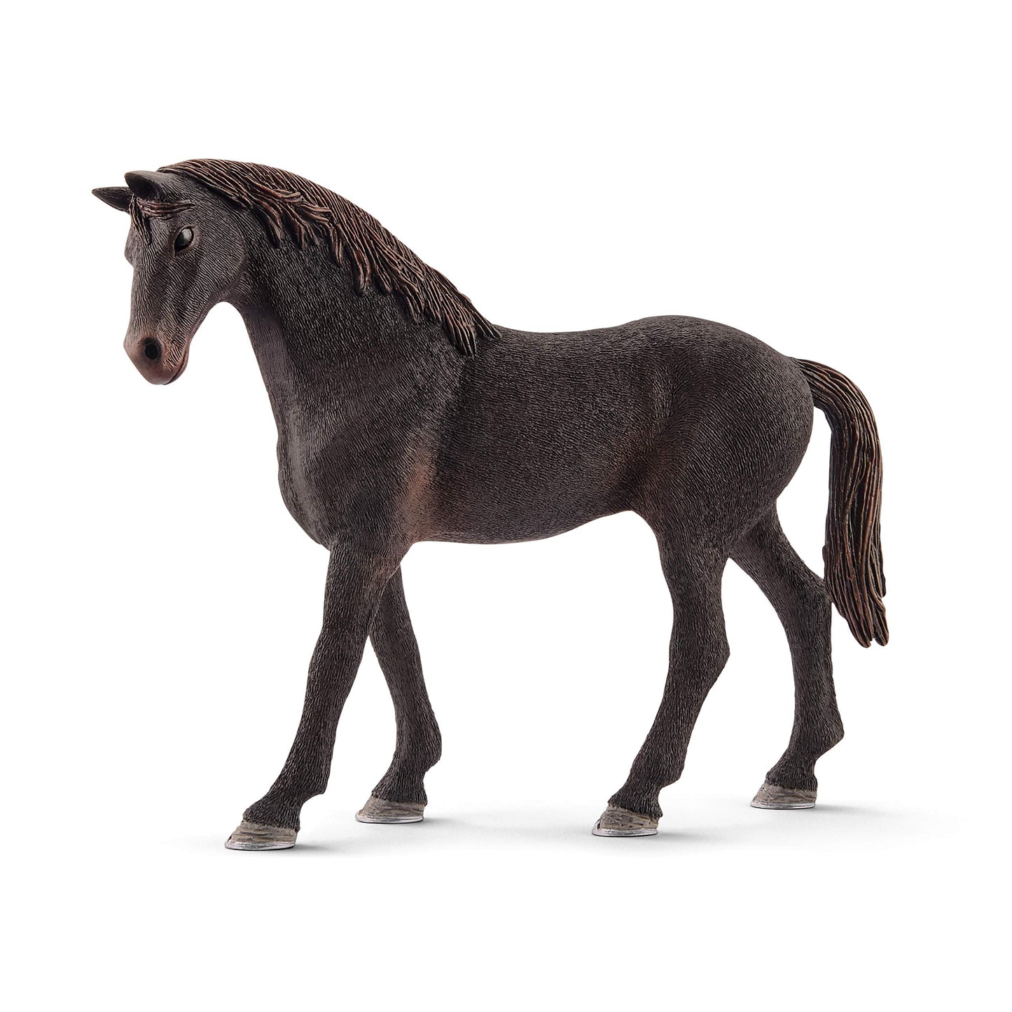 Schleich Horse Club English Thoroughbred Stallion Figurine | Realistic Toy Horse for Kids 5-12