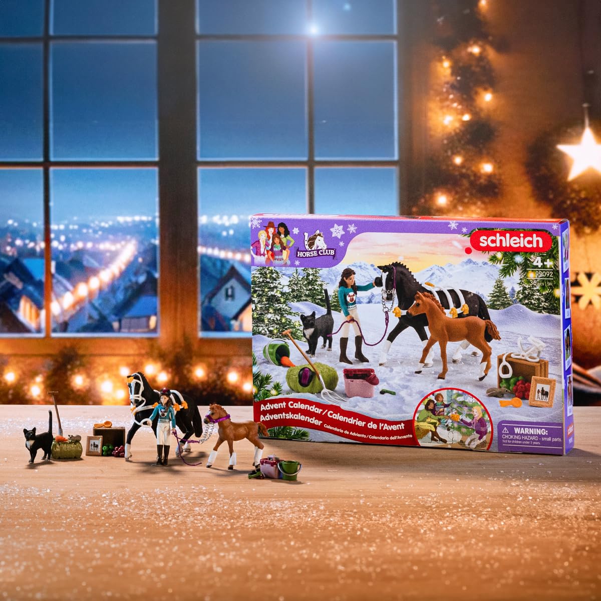 Schleich Horse Club Advent Calendar — Sofia's Winter Surprise (36 Toys) | Ages 5+