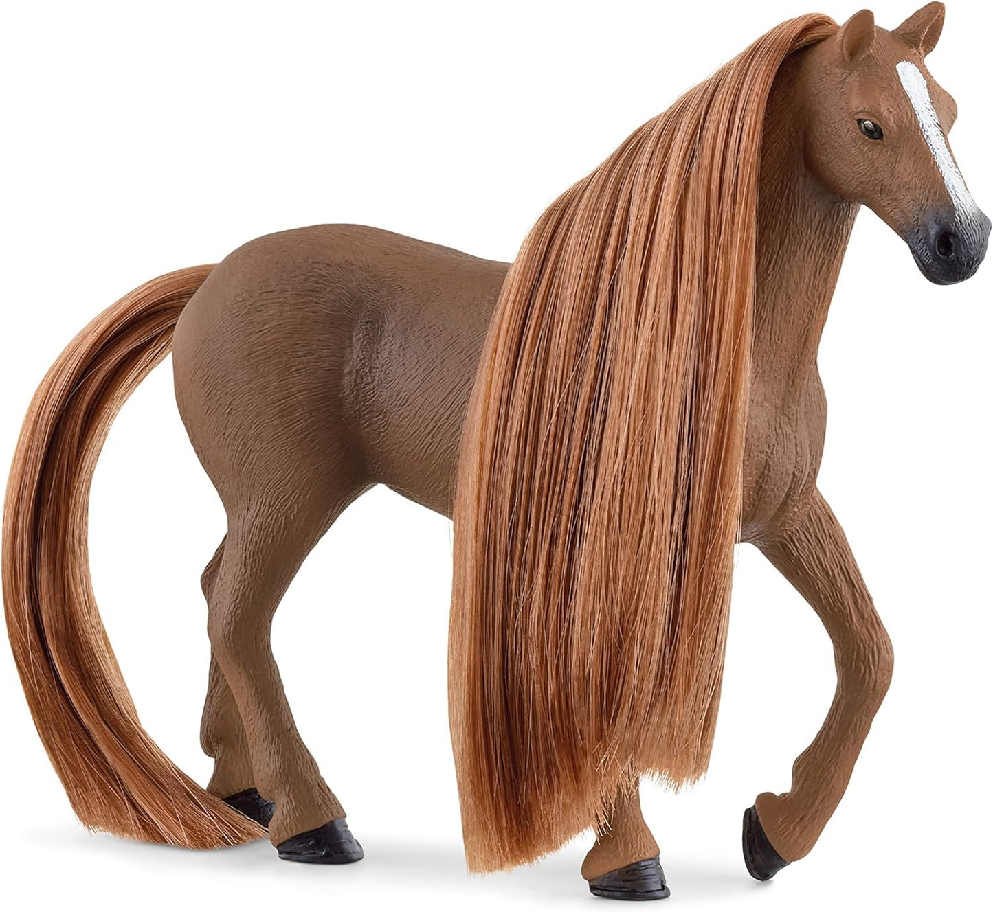 Schleich Horse Club Sofia's Beauties English Thoroughbred Mare – Brushable Mane & Tail, 14-Piece Set (Ages 4+)