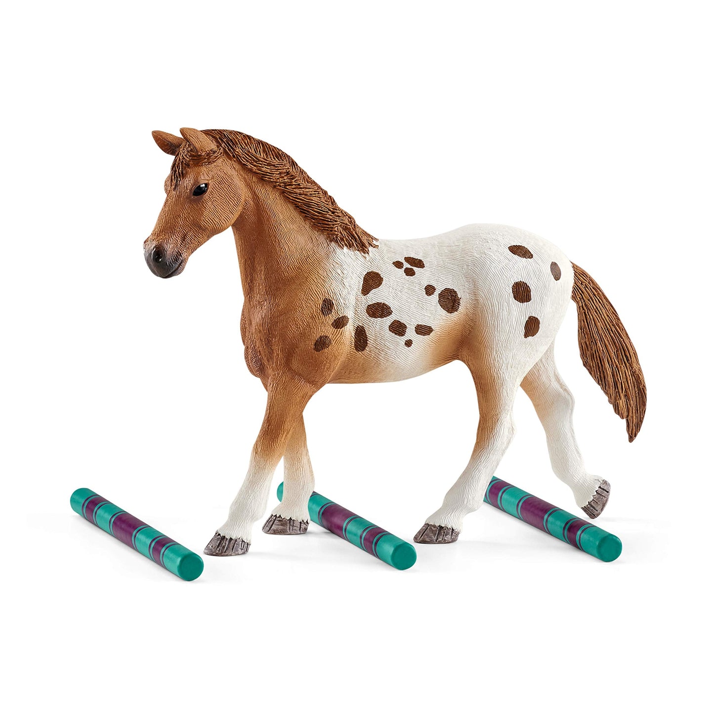 Schleich Horse Club: Lisa's Tournament Training with Appaloosas (11-Piece) – Ages 5+