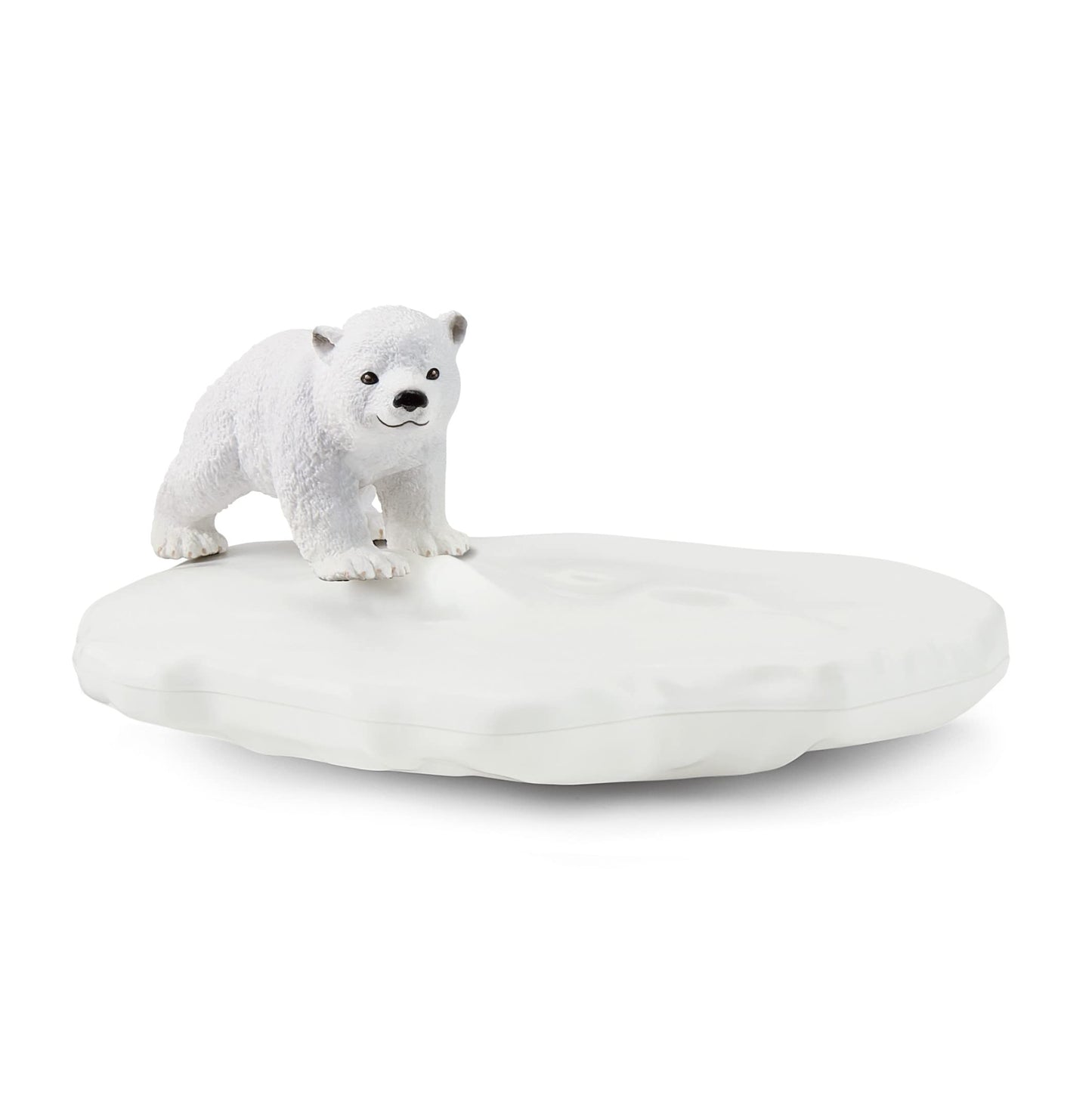 Schleich Wild Life Polar Playground 4-Piece Playset | Realistic Animals & Vehicles for Kids 3-8