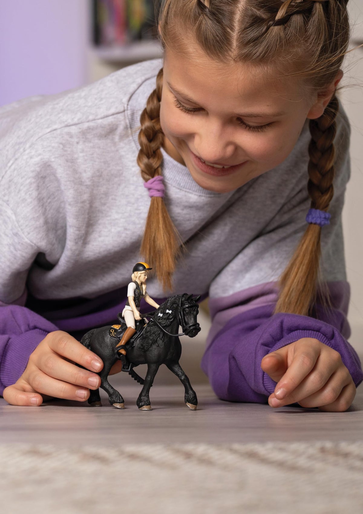 Schleich Horse Club 11pc Tori & Princess Playset – Horse & Rider Figurines (Ages 5+) 42640