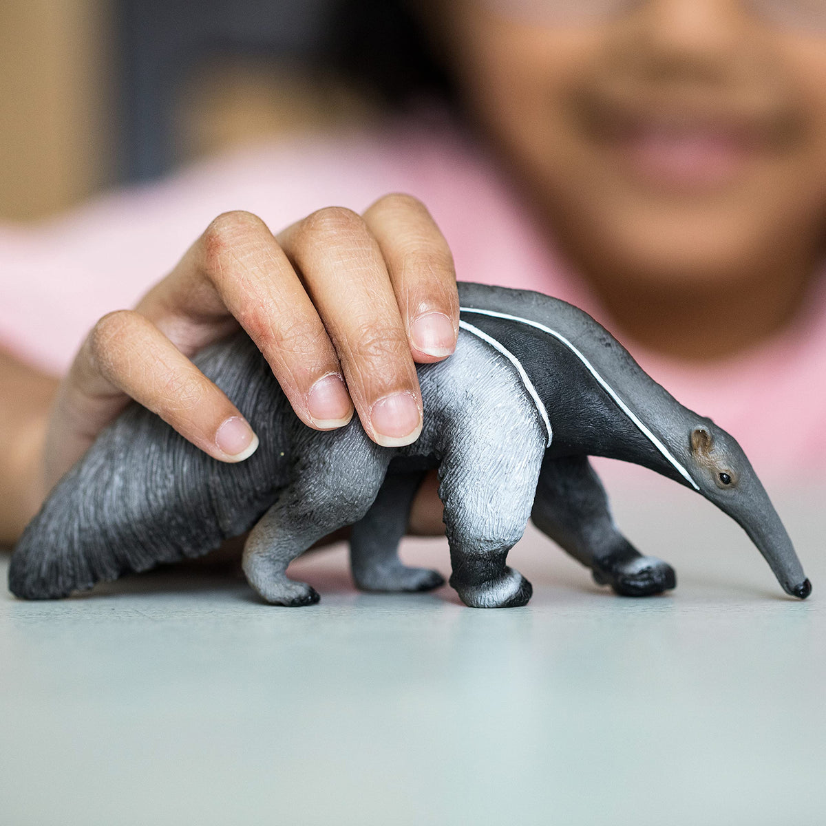 Schleich Wild Life Anteater Toy Figurine – Realistic Play for Kids 3+