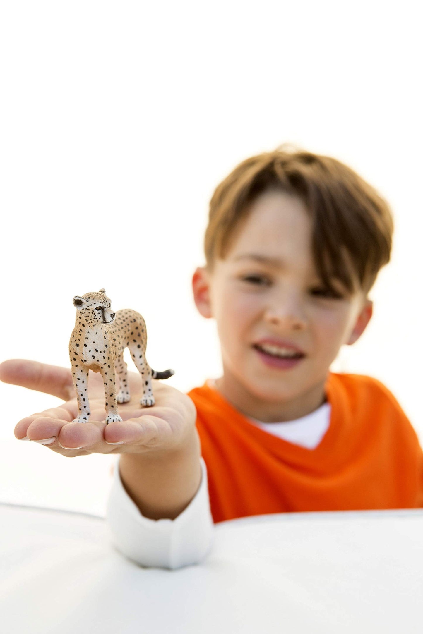 Schleich Wild Life Female Cheetah Figurine – Realistic, Durable Educational Toy for Kids 3+