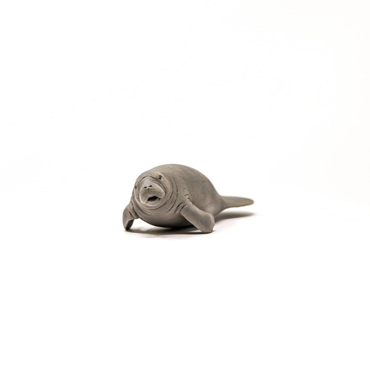 Schleich Wild Life Realistic Manatee Figurine – Authentic, Highly Detailed Marine Animal Toy for Ages 3+