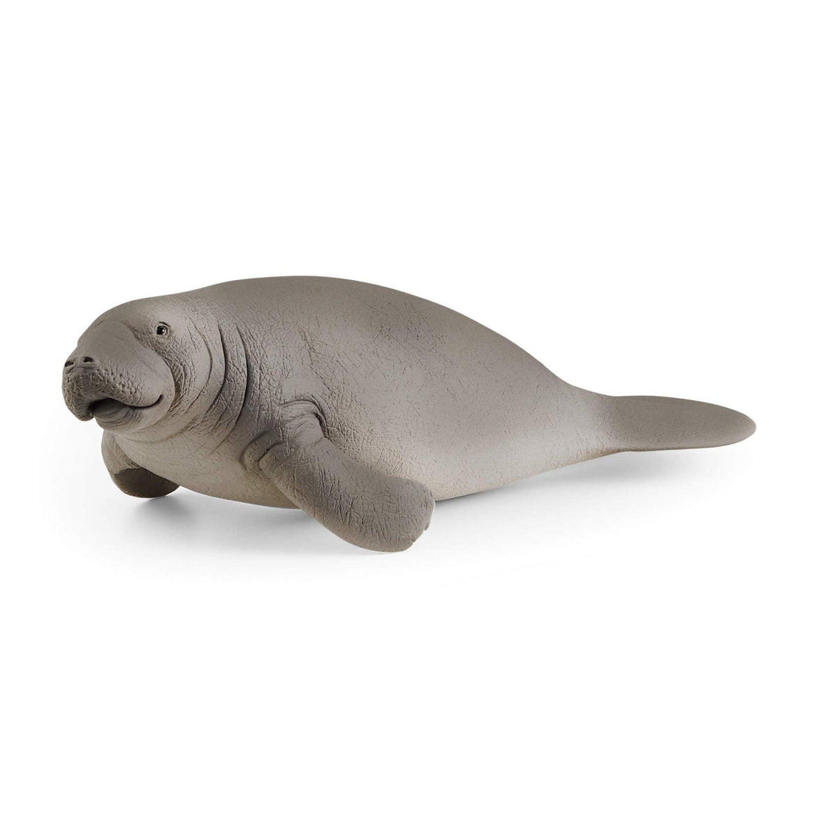 Schleich Wild Life Realistic Manatee Figurine – Authentic, Highly Detailed Marine Animal Toy for Ages 3+