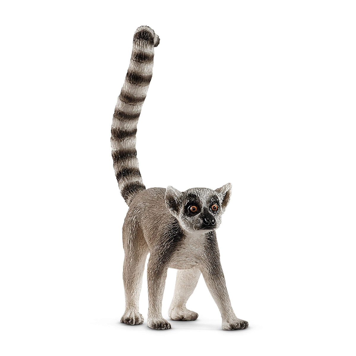 Schleich Wild Life Ring-Tailed Lemur Figurine – Realistic Animal Toy for Kids 3-8