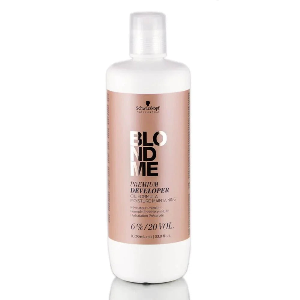 Schwarzkopf BlondMe Premium Developer Professional Lightening & Toning for Blonding Services 1L / 33.8oz