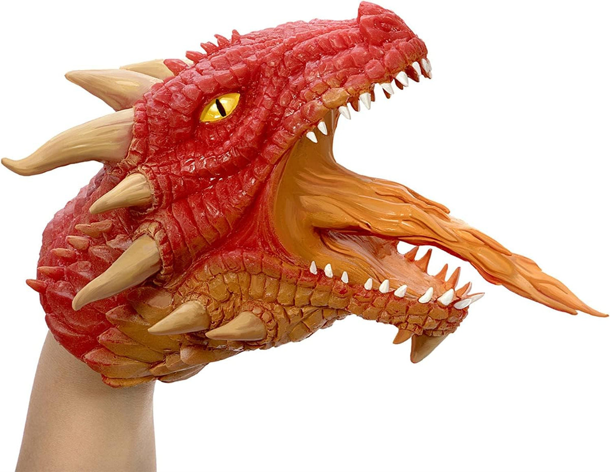 Schylling Dragon Hand Puppet - Expressive Dragon Puppet for Storytelling