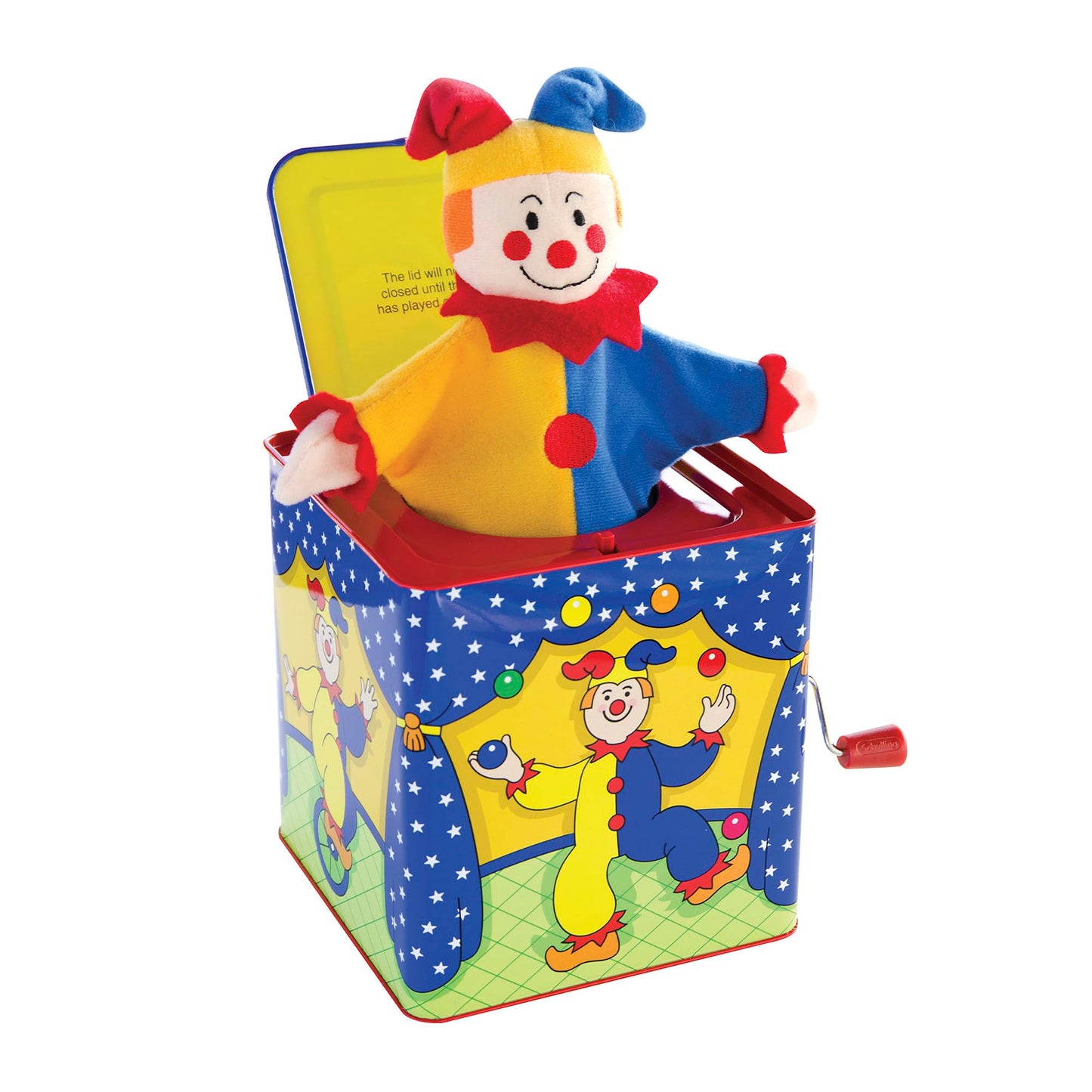 Schylling Jester Jack in the Box – Classic Tin Musical Toy for 18 Months+