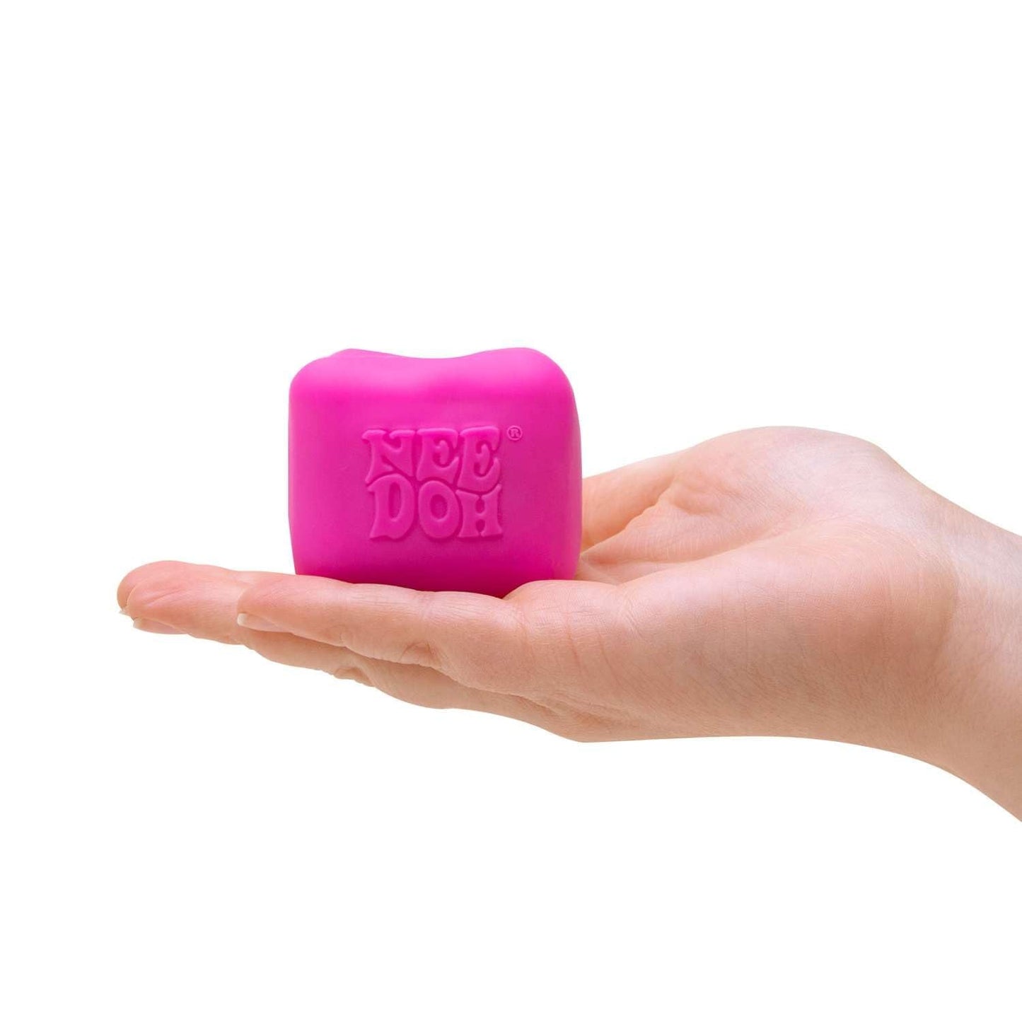 Schylling Nee Doh Color Change Cube – Sensory Squeeze Toy (Colors May Vary)