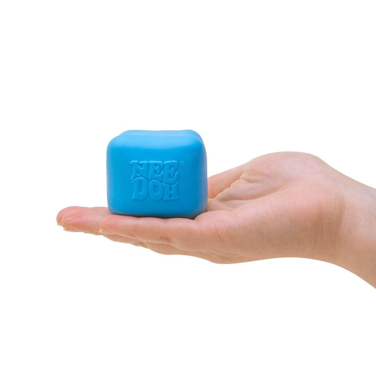 Schylling Nee Doh Color Change Cube – Sensory Squeeze Toy (Colors May Vary)