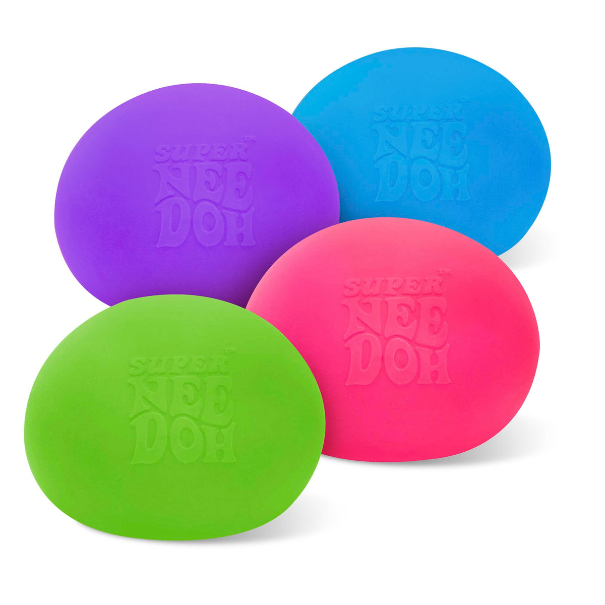 Schylling Nee Doh Giant Stress Ball - 4.5 inch Jumbo Fidget Toy for Sensory Play