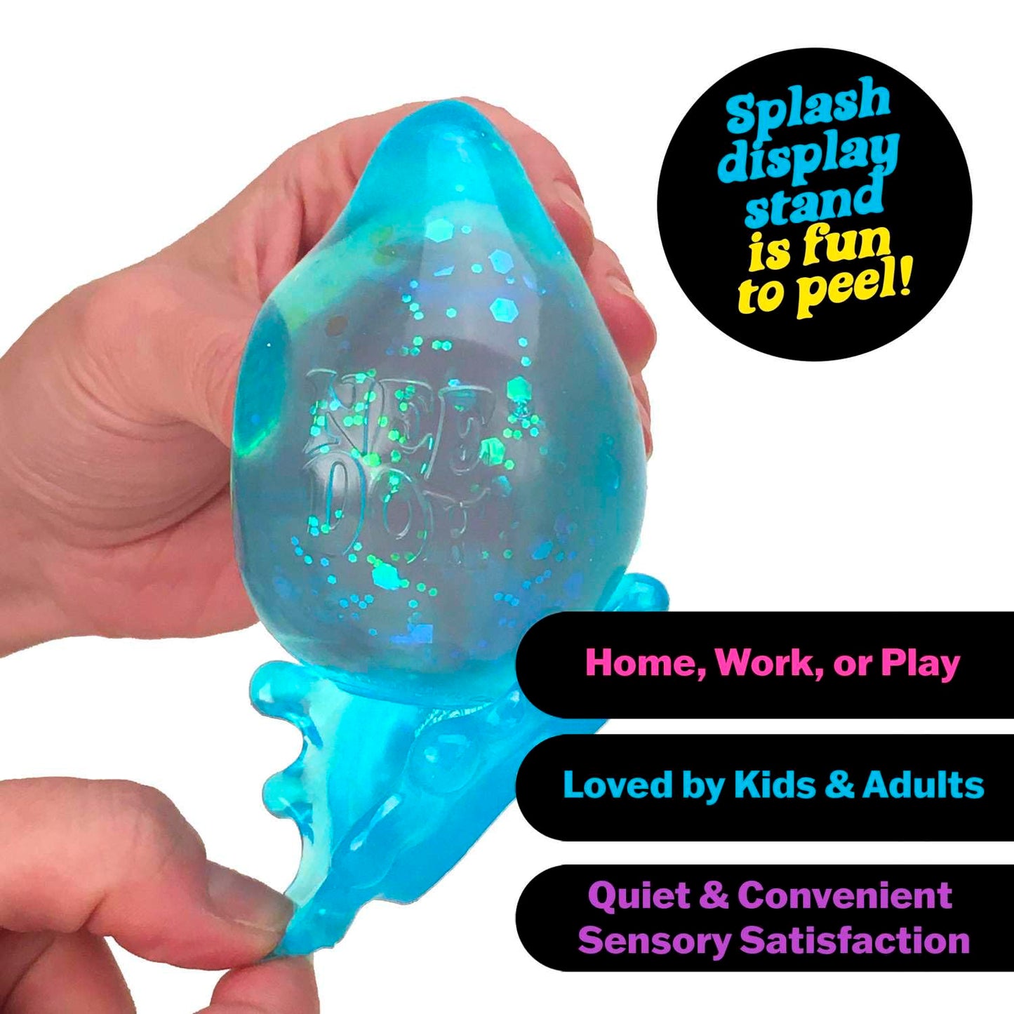 Schylling NeeDoh Dream Drop 3 Pack – Sensory Toy with Groovy Goo Filling