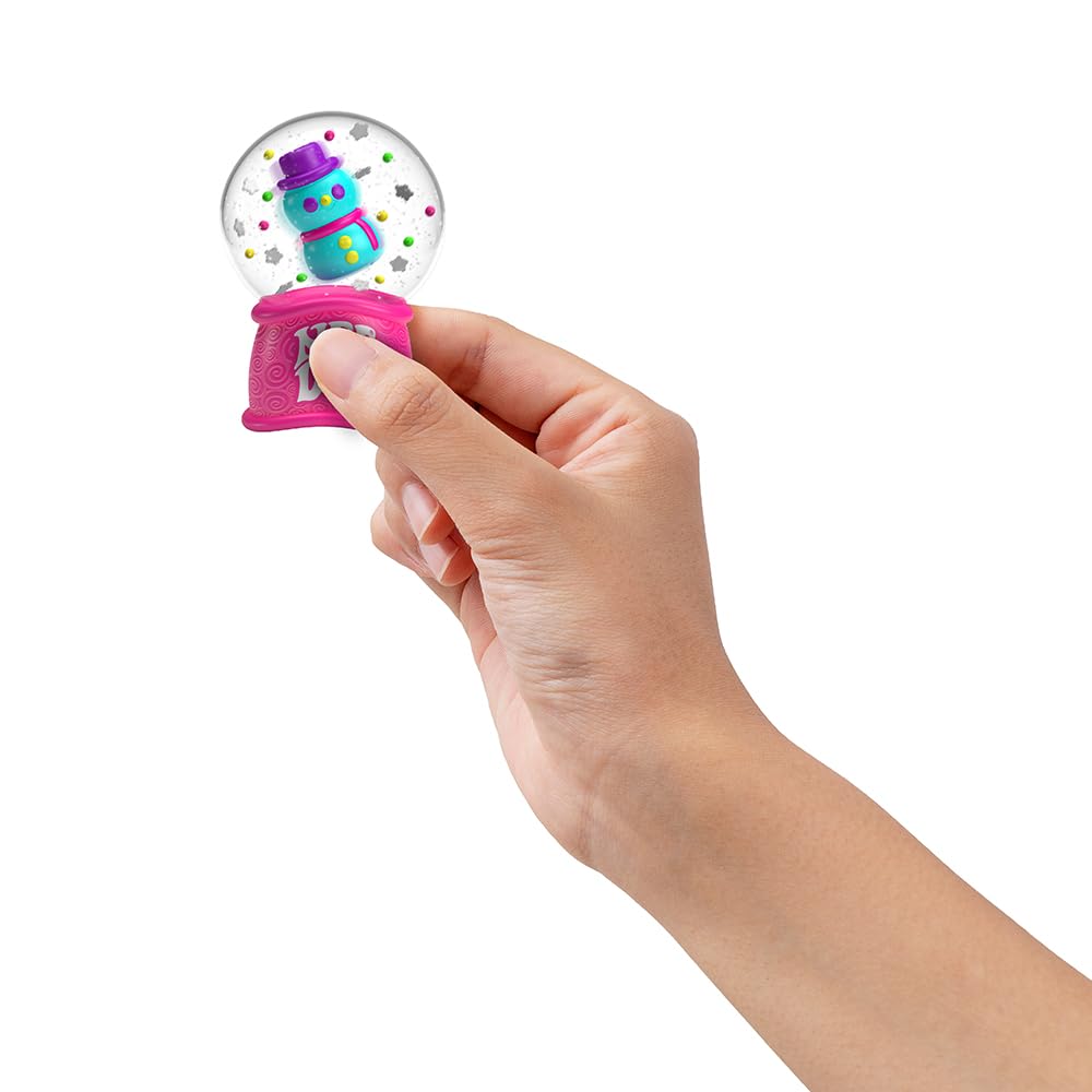 Schylling NeeDoh Squishmas Snow Globes — Squeeze Toy, Assorted Colors, Ages 3+
