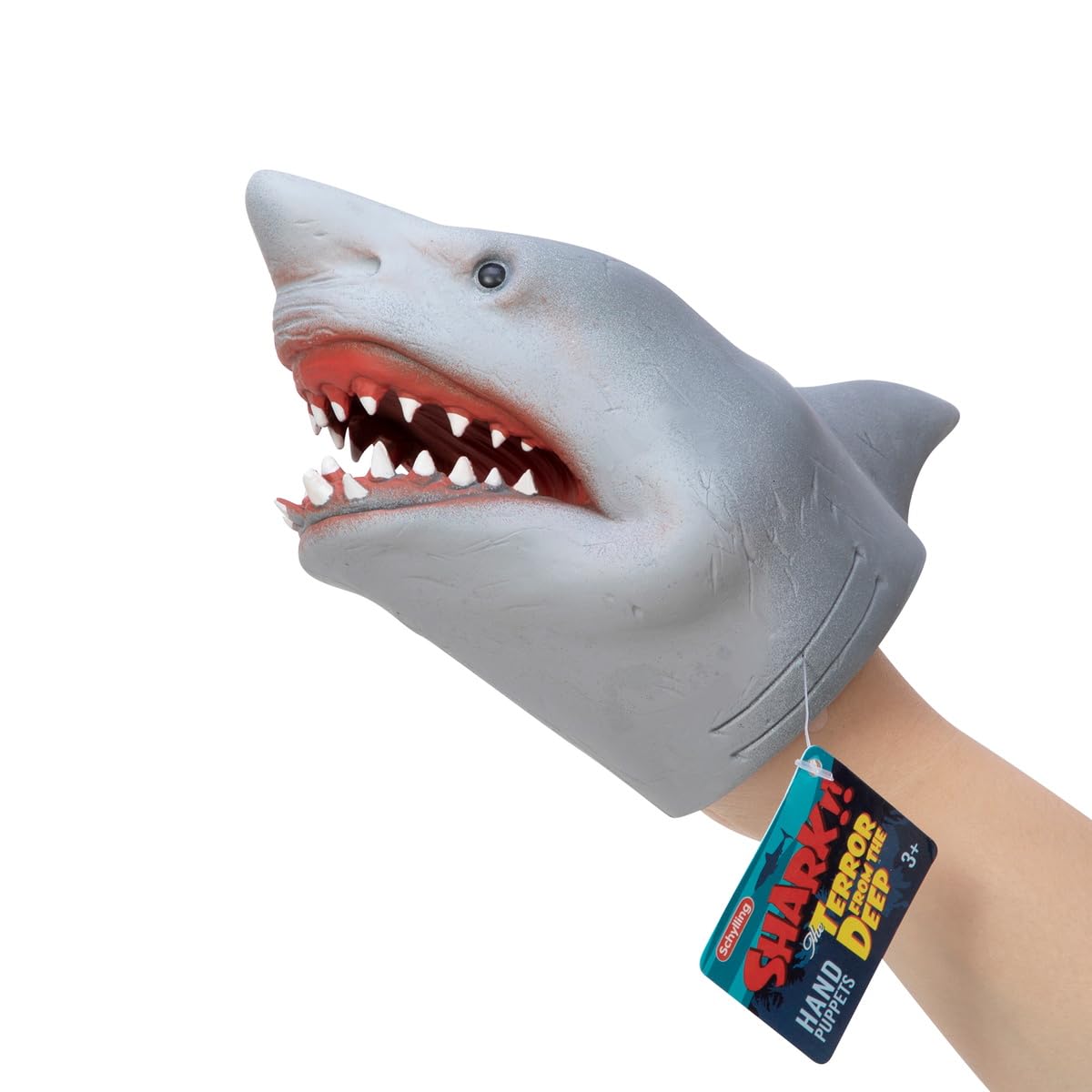 Schylling Shark Hand Puppet – Interactive Puppet for Creative Play