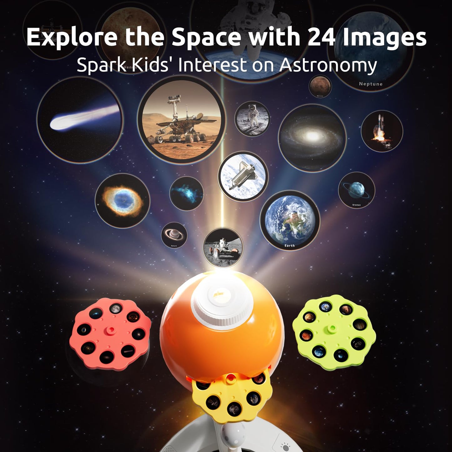 Science Can Solar System for Kids | Interactive Talking Model & Planetarium Projector