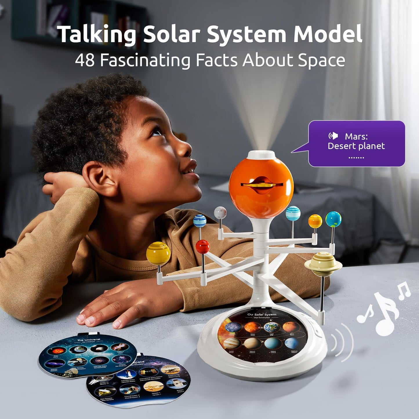 Science Can Solar System for Kids | Interactive Talking Model & Planetarium Projector
