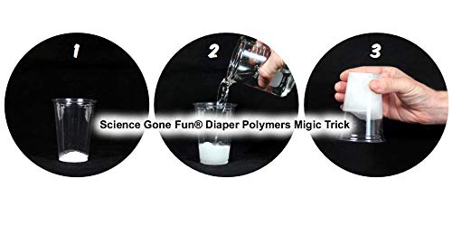Science Gone Fun: Sodium Polyacrylate 5 lbs — Ultra Absorbent Polymer for Diapers & Classroom Demos