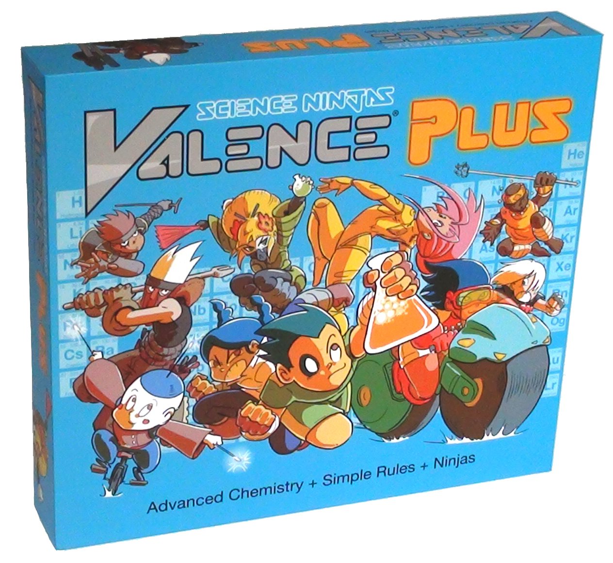 Valence Plus by Science Ninjas | Advanced Chemistry Card Game for Teens & Adults