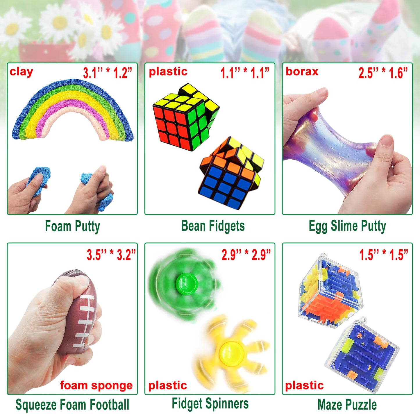 Scientoy Fidget Toy Set – 35 Pcs Sensory Toys for Focus, Anxiety Relief, and Classroom Rewards
