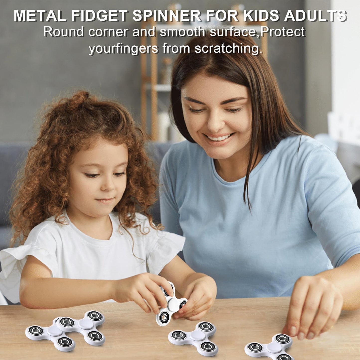 SCIONE Fidget Spinner Toy 1 Pack – Sensory Fidget for Anxiety Relief and Focus