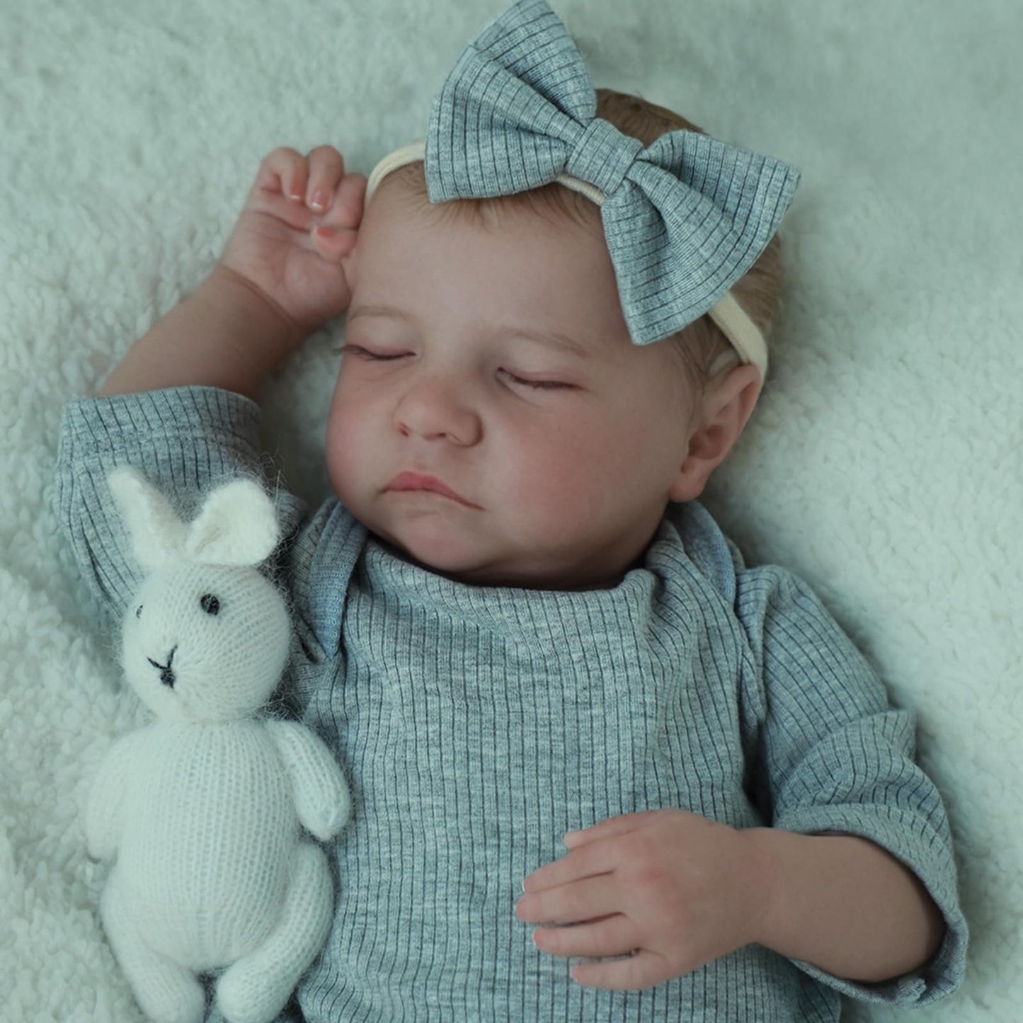 SCOM Realistic Reborn Baby Doll 18in Levi – Weighted Vinyl Girl Gift