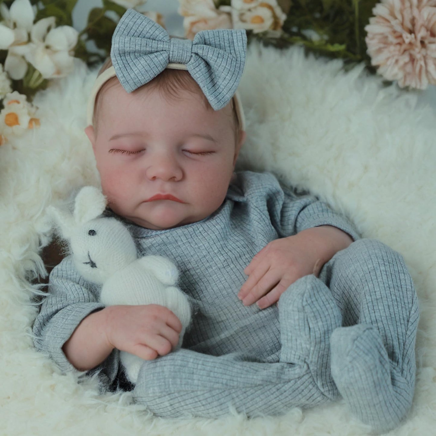 SCOM Realistic Reborn Baby Doll 18in Levi – Weighted Vinyl Girl Gift
