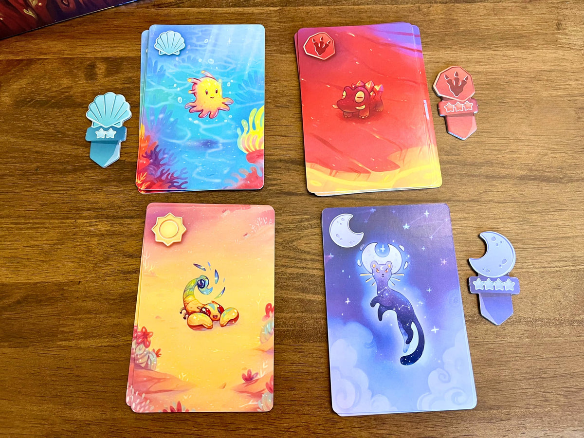 Scorpion Masqué Mooki Island – Adorable 2-Player Card Game for Kids