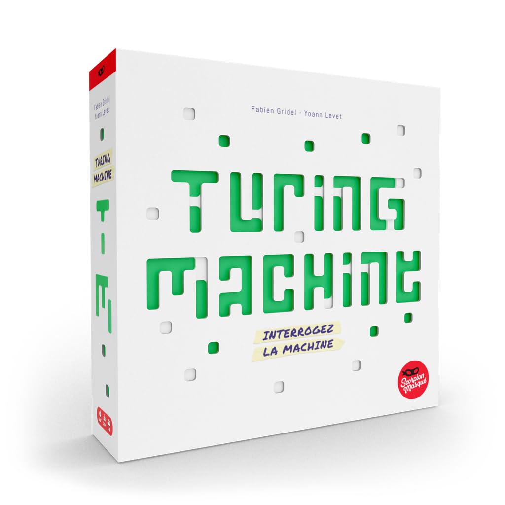 Scorpion Masqué Turing Machine - Strategy Game for Teens and Adults - 1 to 4 Players - 20 Minutes