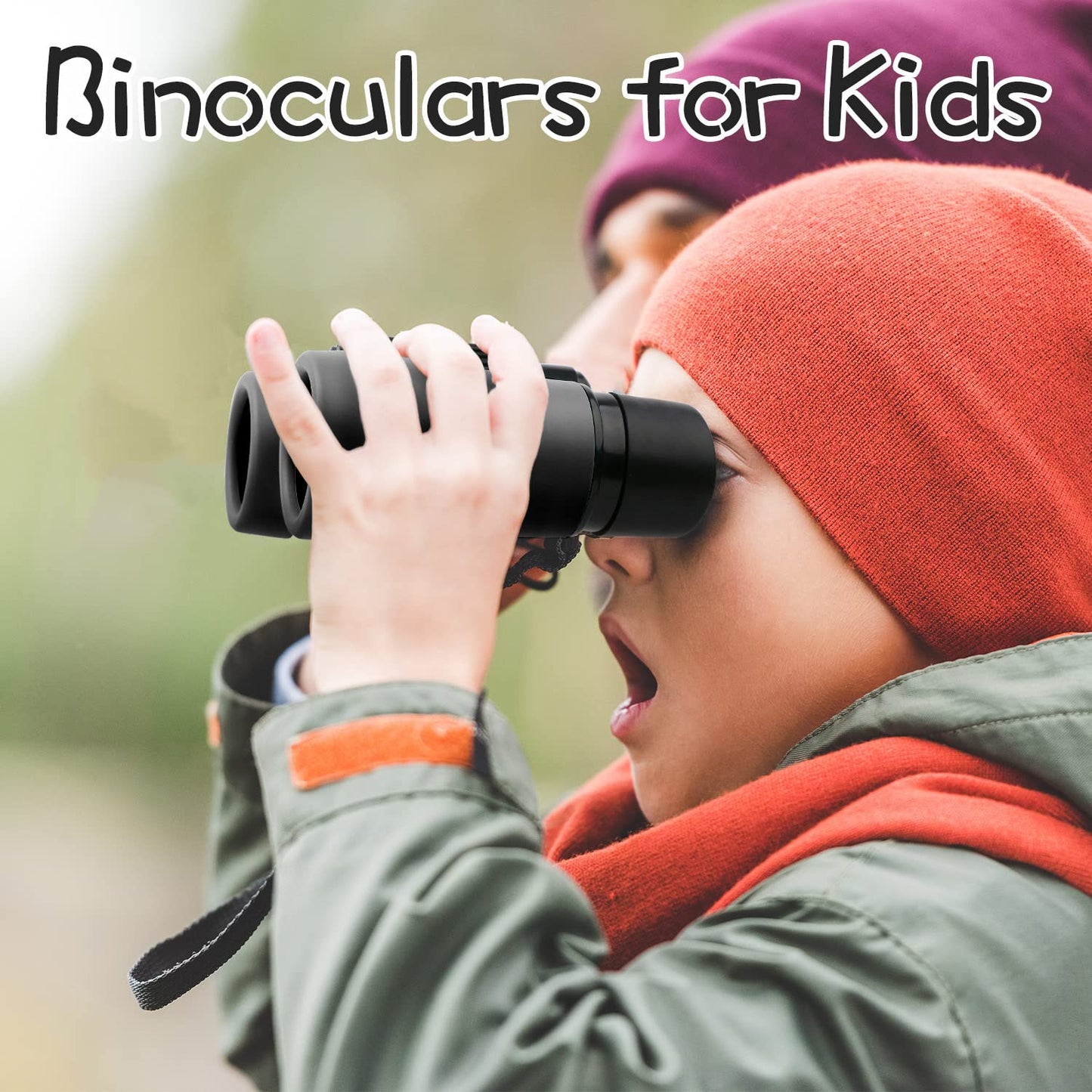 Scotamalone Kids Binoculars 4x30 – Shock-Proof, Lightweight & Educational for Ages 3–12