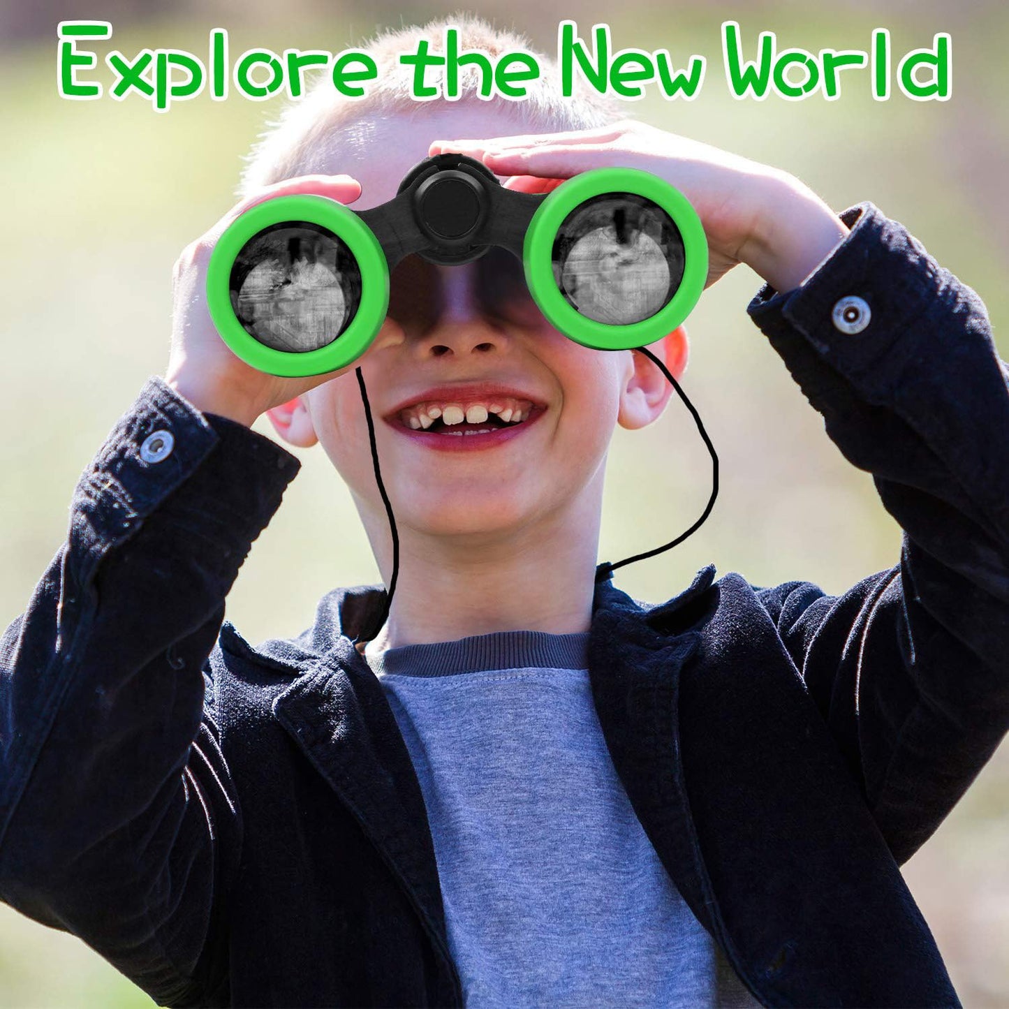 Scotomalone Kids Binoculars 4x30 – Shock-Proof Educational Toy for Ages 3–12
