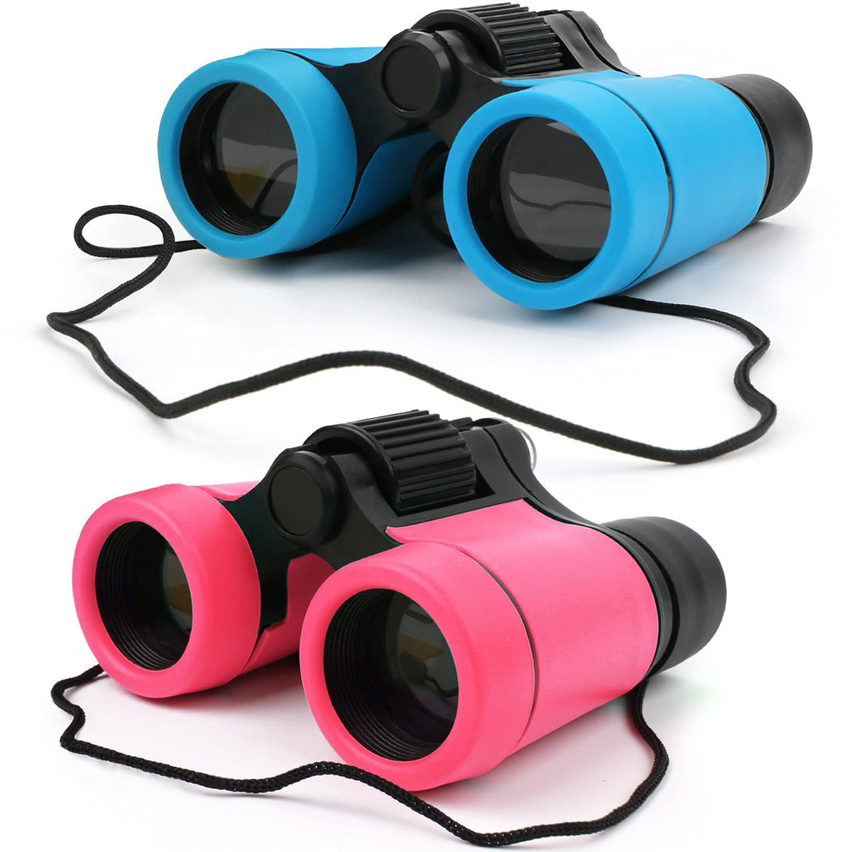 Scotamalone Kids Binoculars 4x30 – Shock-Proof Toy for Ages 3-12