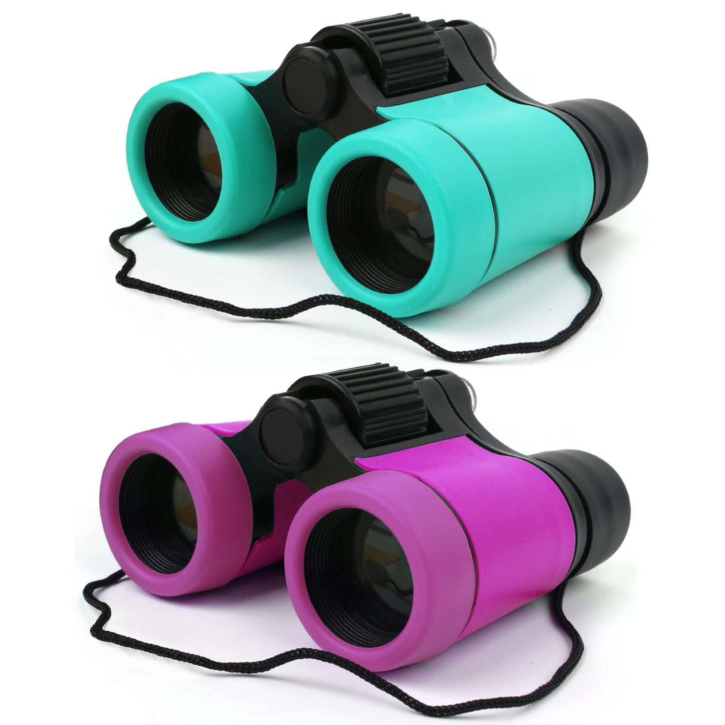 Scotamalone Kids Binoculars 4x30 – Shock-Proof Toy Binoculars for Ages 3-12