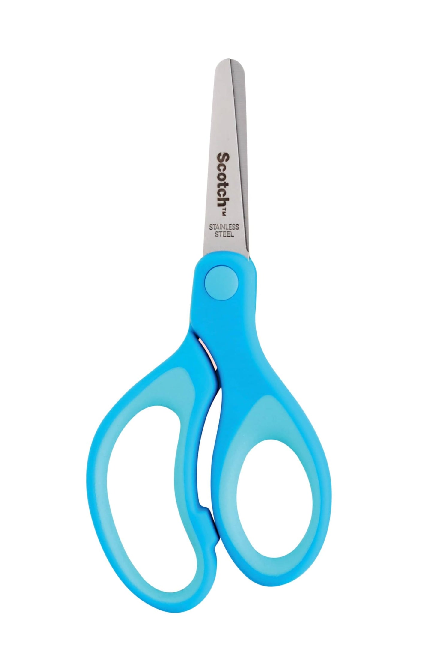 Scotch 5-Inch Blunt Tip Kid Scissors – Soft Grip for School and Home Crafts (1441B)