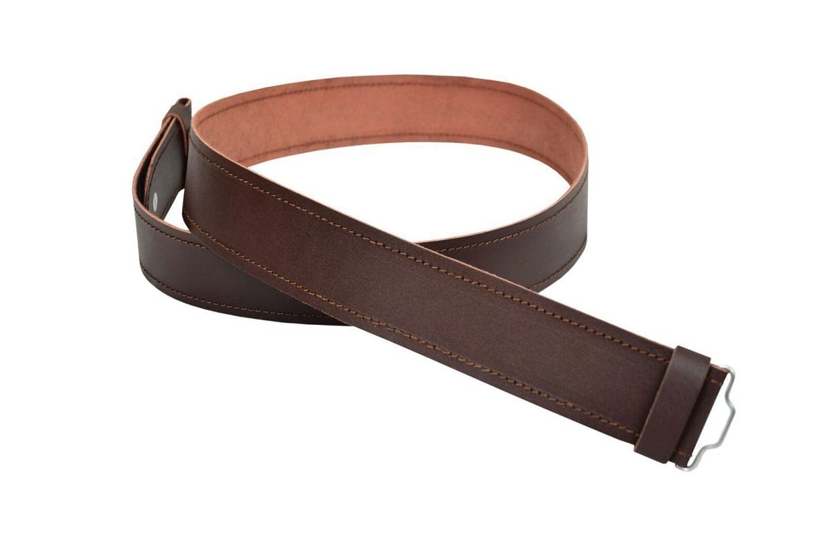 Scottish Brown Leather Belt Masonic,Thistle,Lion Rampart, Celtic & Plain Kilt Belts