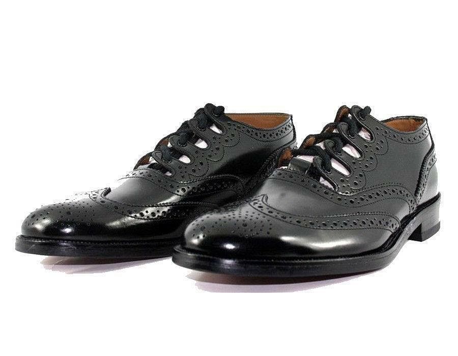 Scottish Ghillie Brogues Kilt Leather Shoes  UK Size 6 - 12