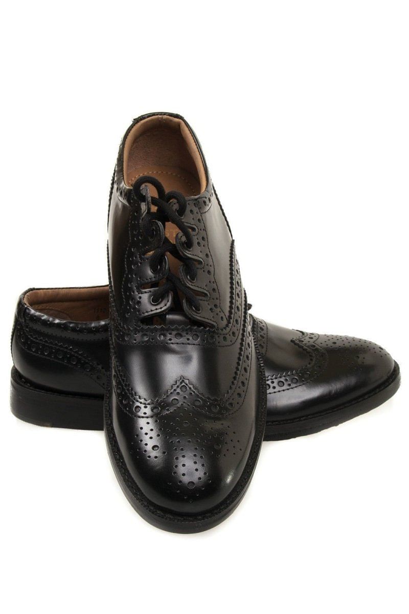 Scottish Ghillie Brogues Kilt Leather Shoes  UK Size 6 - 12